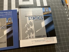 Engineering Mechanics Statistics 12th Edition W Study Pack, Hibbeler B2