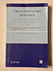 Springer, Child Indicators Research, Volume 17 No. 3, June 2024
