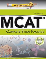 Examkrackers Complete MCAT Study Pkg: 5 Book Package – Paperback – GOOD