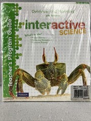 Interactive Science Life Science V 1-3 TEACHER’S EDITION and RESOURCE Pearson
