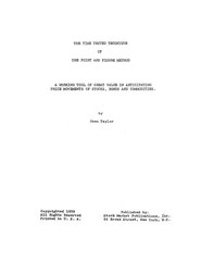 (1930s) The Complete 3 Volume Set Point and Figure Method by DeVilliers & Taylor
