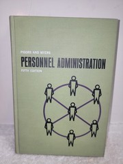 Pigors and Myers Personnel Administration, Pigors, McGraw-Hill 1965 HC VG 250619