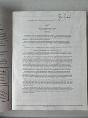 NFPA 70, National Electrical Code : 2023 Edition by National Fire Protection…