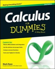 Calculus For Dummies – Paperback By Ryan, Mark – GOOD