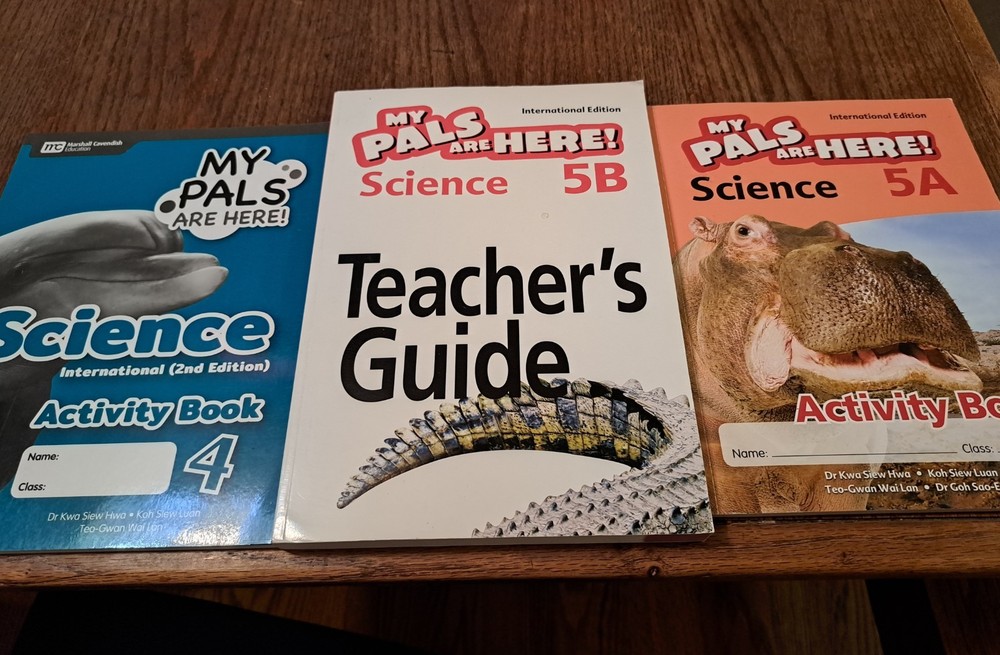 Lot of 3 My Pals Are Here SCIENCE Activity Book Level/Grade 4 & 5 NEW homeschool