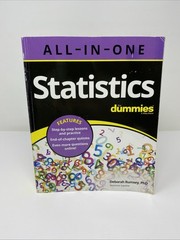 Statistics All-In-One for Dummies by Deborah J. Rumsey (2022, Trade Paperback)