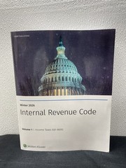 Internal Revenue Code: Income, Estate, Gift, Employment & Excise Taxes 2026