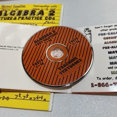 Teaching Textbooks Algebra 2 Textbook Set Answer Book Workbook CD-ROM