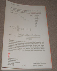 The Unexpected Hanging And Other Mathematical Diversions BOOK By Gardner 1969