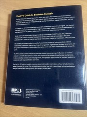 The PMI Guide to Business Analysis – Highlighting That Stops After ToC Else FINE