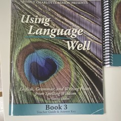 Using Language Well Book 3 Teacher Guide & Answer Key Spiral