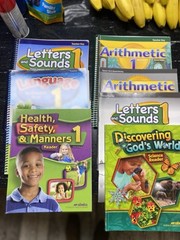 Abeka K5 Books And Abeka Grade 1 Books