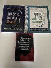 Set of 3 Marsha Linehan DBT Training Books for Mental Health