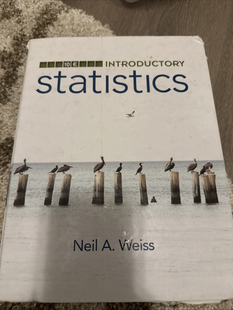 Introductory Statistics (10th Edition) – Hardcover, by Weiss Neil A. – Very good