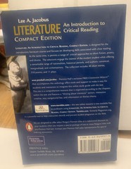Literature : An Introduction to Critical Reading, Compact Edition