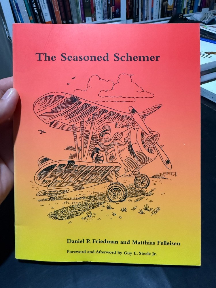 The Seasoned Schemer, second edition (Mit Press) – Like New Condition