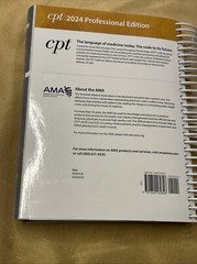 CPT 2024 Professional Edition by American Medical Association: -Great Condition-