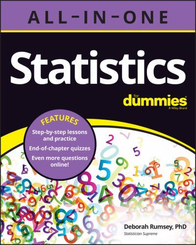 Statistics All-in-One For Dummies, Rumsey, Deborah J., 9781119902560