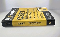 CSET Multiple Subject Test Prep CSET Secrets Study Guide Full-Length Pre Owned