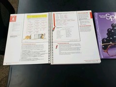 Teacher Ed Student Textbook Working in Words Spelling Level G Grade 7 Homeschool