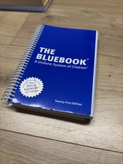 The Bluebook – A Uniform System Of Citation -Official 21st Edition-GOOD