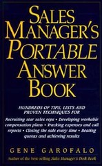 Sales Manager’s Portable Answer Book