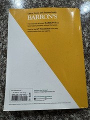 Barron’s Ap Prep Ser.: AP Precalculus Premium, 2024: 3 Practice Tests +…