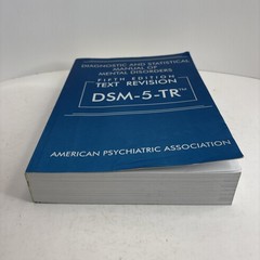 Diagnostic and Statistical Manual of Mental Disorders DSM-5-TR- Good