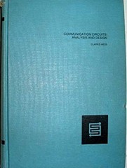 Communication Circuits : Analysis and Design Donald T., Clarke, K