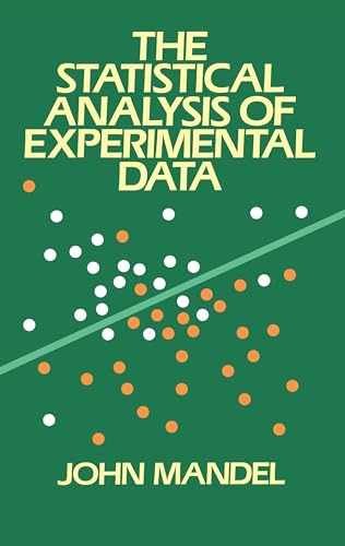 The Statistical Analysis of – Paperback, by John Mandel – Very Good x