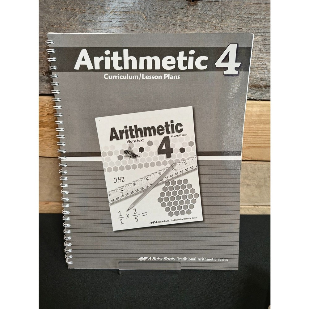A Beka Arithmetic 4 Curriculum / Lesson Plans Pt. # 10656901