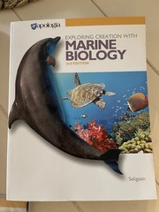 Apologia Exploring creation With Marine Biology 2nd edition Textbook Notebook CD