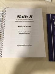 COMPLETE SET SAXON MATH KINDERGARTEN. HOMESCHOOLING CURRICULUM, USED EXCELLENT