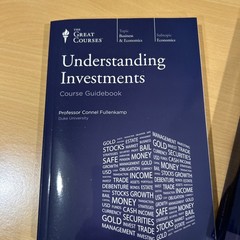 The Great Courses: Understanding Investments Book And Dvd Set