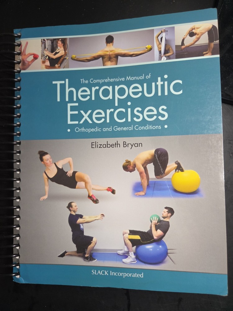 785 Comprehensive Manual of Therapeutic Exercises Book Spiral-bound