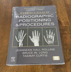 15th Merrill’s Atlas of Radiographic Positioning & Procedures Vol 3 New Sealed