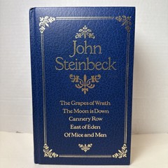 John Steinbeck 5 in 1 Hardcover Book Collection Heinemann/Octopus 1st Print