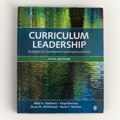 Curriculum Leadership 5th Ed SAGE Hardcover Glatthorn Boschee Whitehead Boschee