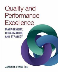 Quality & Performance Excellence by Evans, James