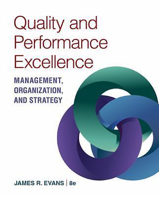 Quality & Performance Excellence, Evans, James R., 9781305662223