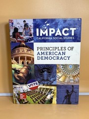 IMPACT California Social Studies American Democracy McGraw Hill. Government 2019