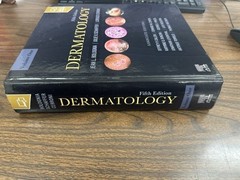 Dermatology 5th Edition VOLUME 1 ONLY Elsevier 9780702082269 w/ ACCESS CODE!