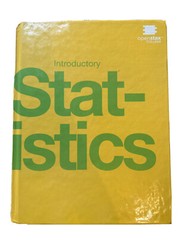 Introductory Statistics by Susan Dean and Barbara Illowsky (2013, Hardcover)