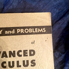 Vtg 1963 SCHAUM’S Theory & Problems of Advanced Calculus/Murray R. Spiegel- NICE