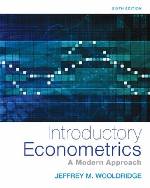 Introductory Econometrics : A Modern Approach Hardcover Jeffrey W