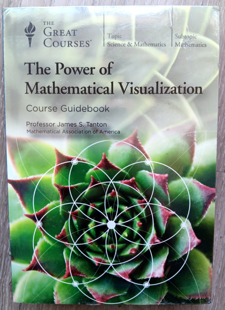 The Great Courses DVD and Booklet – The Power of Mathematical Visualization NEW