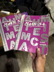Saxon Math 54 + Homeschool Packet
