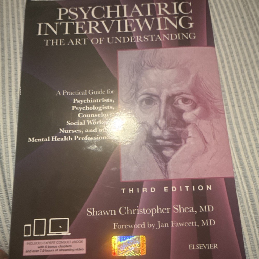 Psychiatric Interviewing Third Edition by Shea, Elsevier, Expert Consult eBook
