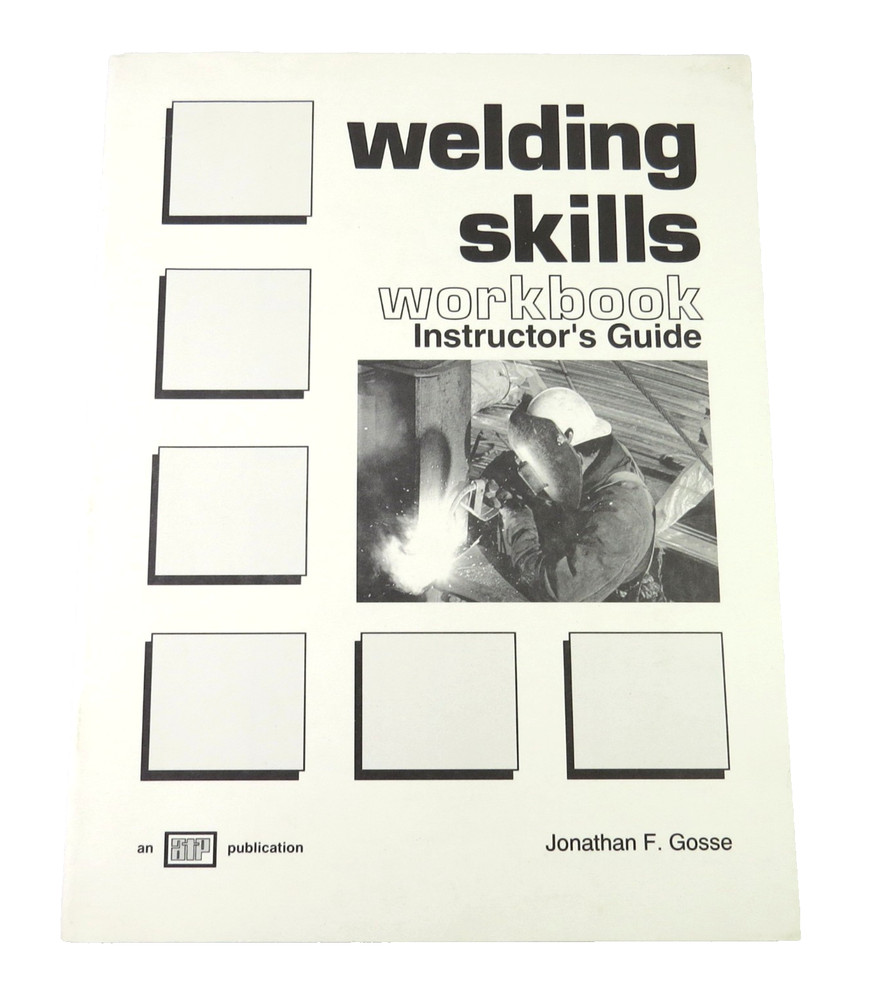 Vintage 1994 Welding Skills Workbook, Instructor Guide Quiz Answers Only, 28 pgs
