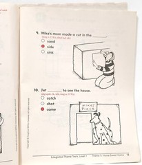 Houghton 1st Grade Reading INTEGRATED THEME TESTS Teacher Edition level 1.1-1.5